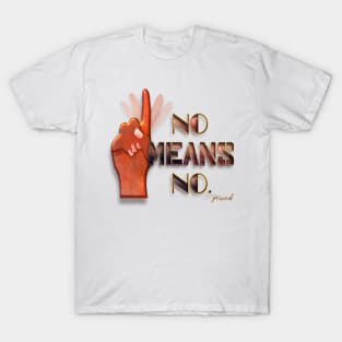 No means no T-Shirt